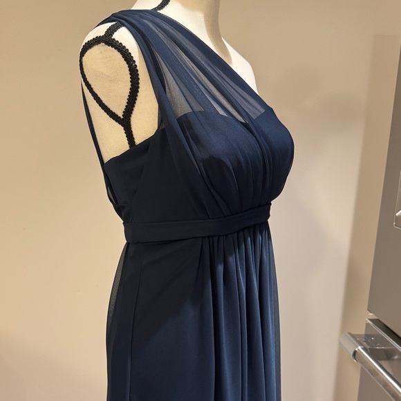 David’s Bridal Navy Dress - Picture 5 of 13